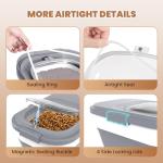 Airtight Collapsible Dog Food Storage Container