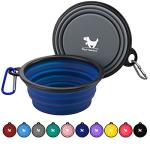 Collapsible Travel Dog Bowls - 2-Pack