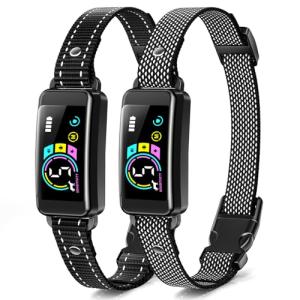 Dog Bark Collar 2-Pack with Vibration and Beep