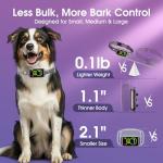 Smart Dog Bark Collar with Beep and Vibration