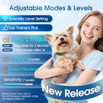 Humane Stop Barking Collar with Adjustable Sensitivity