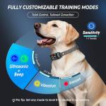 Humane Ultrasonic Bark Collar for All Dog Sizes