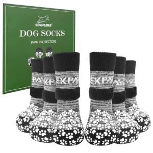 Anti-Slip Dog Socks for Paw Protection and Traction