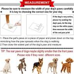 QUMY Breathable Dog Boots for Summer Protection