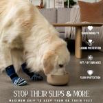 TigerToes Non-Slip Dog Socks for Paw Protection