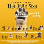 TigerToes Non-Slip Dog Socks for Paw Protection