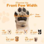 Non-Slip Gripper Socks for Senior Dogs - Grey