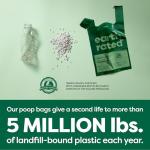 Lavender Scented Dog Poop Bags with Handles