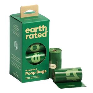 Earth Rated Leak Proof Poop Bags, 120 Count