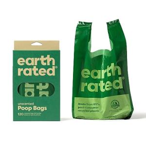Extra Wide Dog Poop Bags with Handles - 120 Pack
