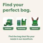 Extra Wide Dog Poop Bags with Handles - 120 Pack