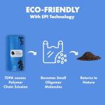 1000 Blue Dog Poop Bags with Dispenser and Leash