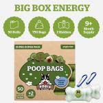 Pogi’s Leak-Proof Dog Poop Bags - 750 Count
