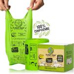 Compostable Extra Long Dog Poop Bags with Handles