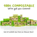 Compostable Extra Long Dog Poop Bags with Handles