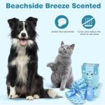 Ocean Scent Dog Poop Bags with Dispenser - 240 Count