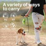 Pine-Scented Dog Poop Bags with Tissue Dispenser