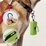 Pine-Scented Dog Poop Bags with Tissue Dispenser