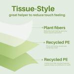 Pine-Scented Dog Poop Bags with Tissue Dispenser