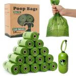 XL Leak-Proof Dog Poop Bags with Dispenser