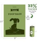 Biodegradable Scented Dog Poop Bags with Dispenser