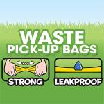 Leak-Proof Dog Poop Bags - 600 Blue Bags