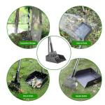 Long Handle Dog Pooper Scooper with Metal Tray