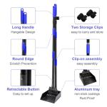 Twocorn Dog Pooper Scooper Tray and Rake Set