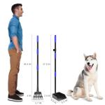 Twocorn Dog Pooper Scooper Tray and Rake Set