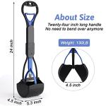 PPOGOO Durable Pooper Scooper for Dogs and Cats