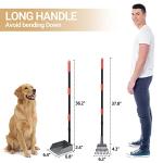 Heeyoo Dog Pooper Scooper Set with Rake