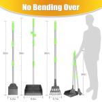 TOOGE Heavy Duty Dog Pooper Scooper Set