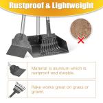 TOOGE Heavy Duty Dog Pooper Scooper Set