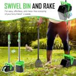 Swivel Pooper Scooper Bin with 100 Bags