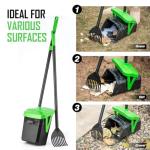 Swivel Pooper Scooper Bin with 100 Bags