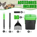 Swivel Pooper Scooper Bin with 100 Bags