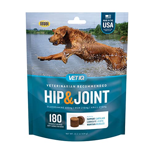 VetIQ Glucosamine Joint Support Chews for Dogs
