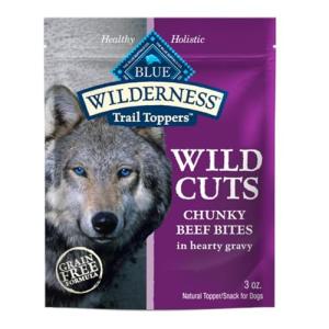 Blue Buffalo Wilderness Beef Wet Dog Food, 24 Pouches