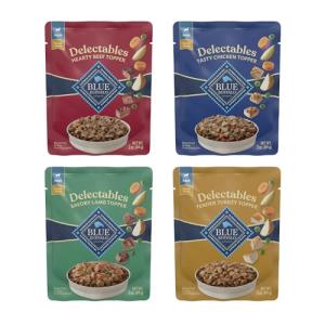 Blue Buffalo Delectables Wet Dog Food Toppers Pack