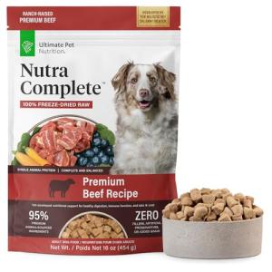 Nutra Complete Freeze-Dried Raw Dog Food - Beef