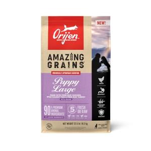 ORIJEN High Protein Large Breed Puppy Food 22.5lb