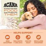 ACANA Grain Free Puppy Dry Dog Food 4.5lb