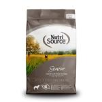 NutriSource Senior Dog Food, Chicken & Rice 26LB