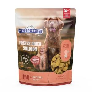 Freeze-Dried Salmon Treats for Dogs and Cats