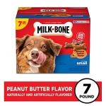 Peanut Butter Flavor Dog Biscuits - 7 Pounds