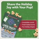 Blue Buffalo Santa Snacks Oatmeal Cinnamon Dog Biscuits