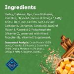 Blue Buffalo Santa Snacks Oatmeal Cinnamon Dog Biscuits