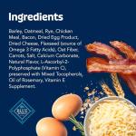 Blue Buffalo Crunchy Dog Biscuits, Bacon Egg Cheese
