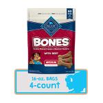 Blue Buffalo Natural Crunchy Dog Treats - Beef