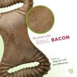 Benebone Durable Dog Chew Toy with Bacon Flavor